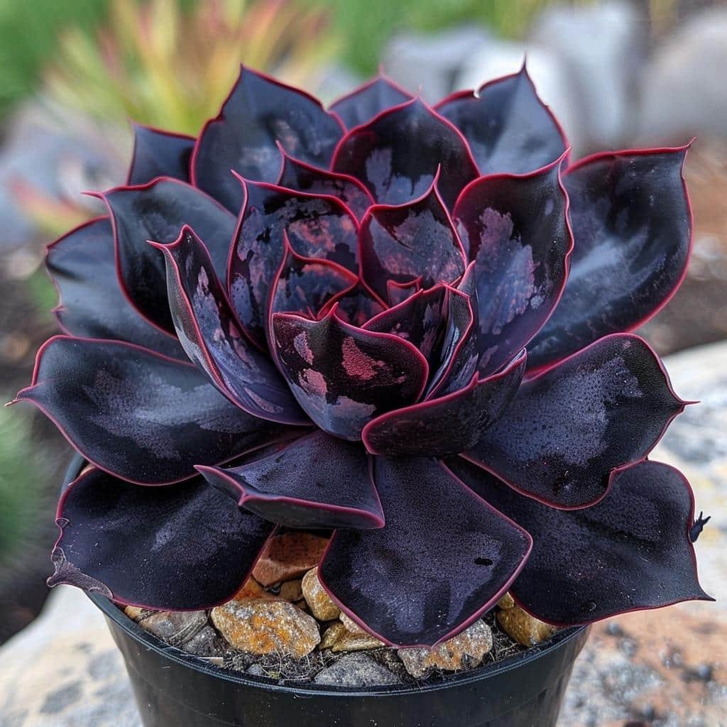 Echeveria 'Black Prince'