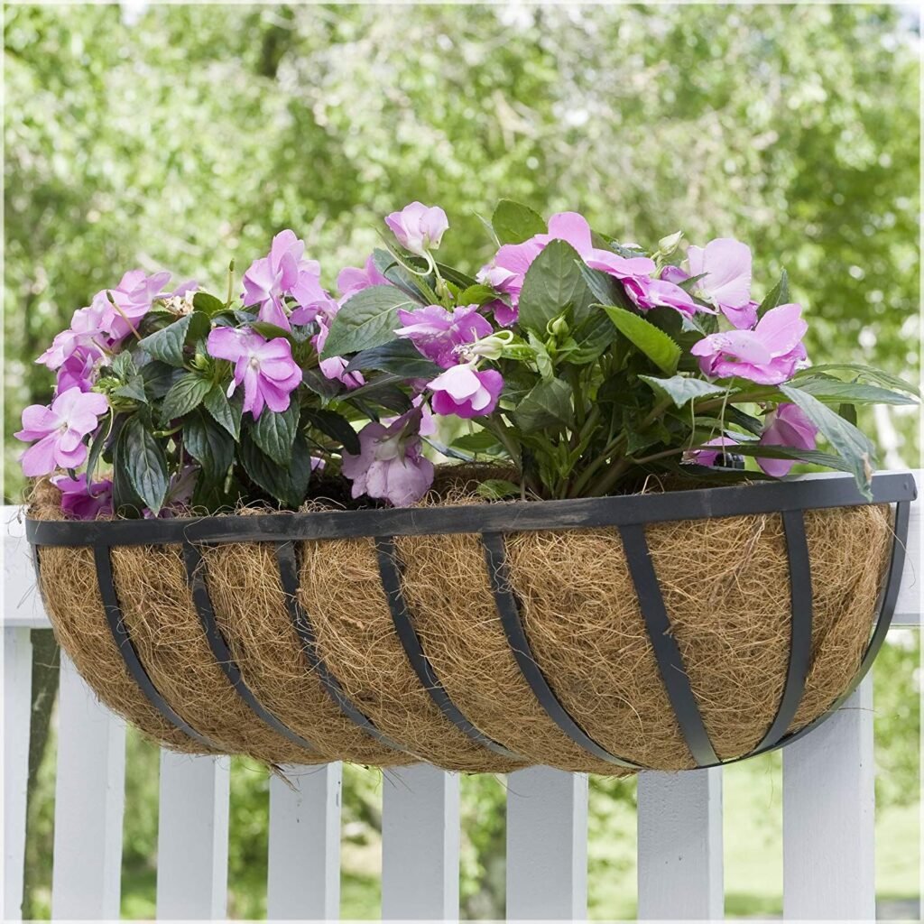 Hanging Planters and Railing Baskets